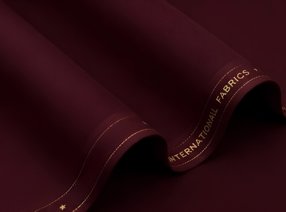 Men's Wash & Wear Unstitched -maroon