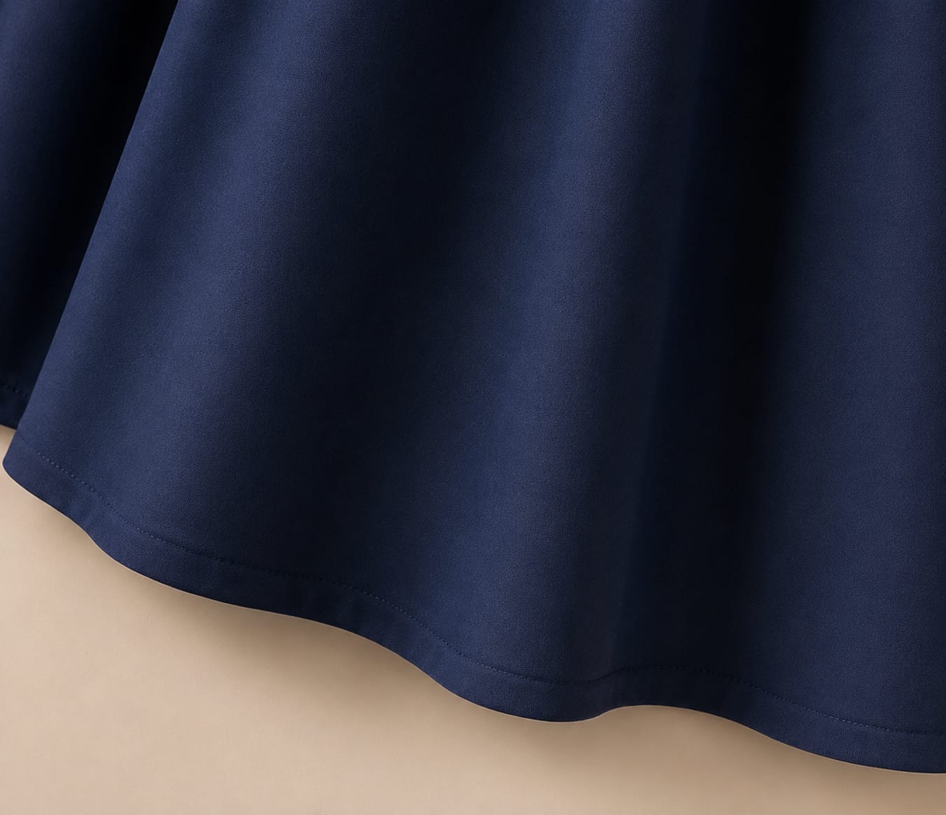 Luxe Blue Pintuck Abaya